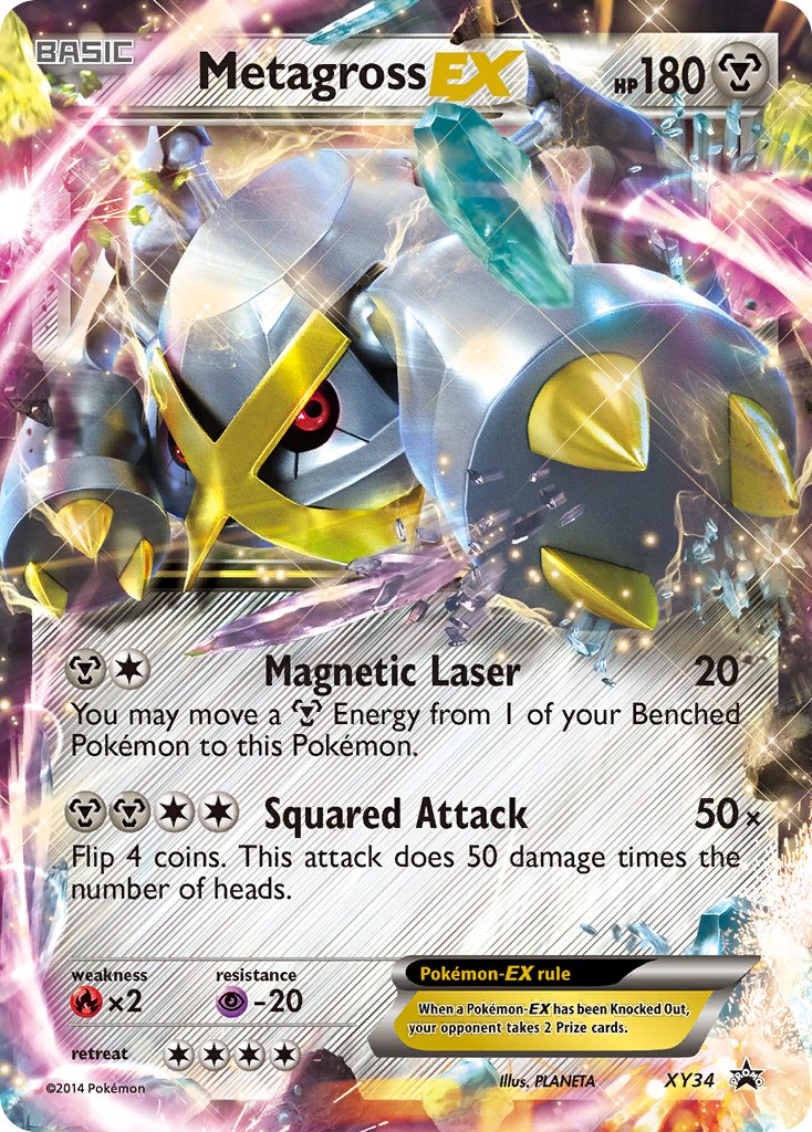 Metagross EX (XY34) [XY: Black Star Promos] | Exor Games Summserside