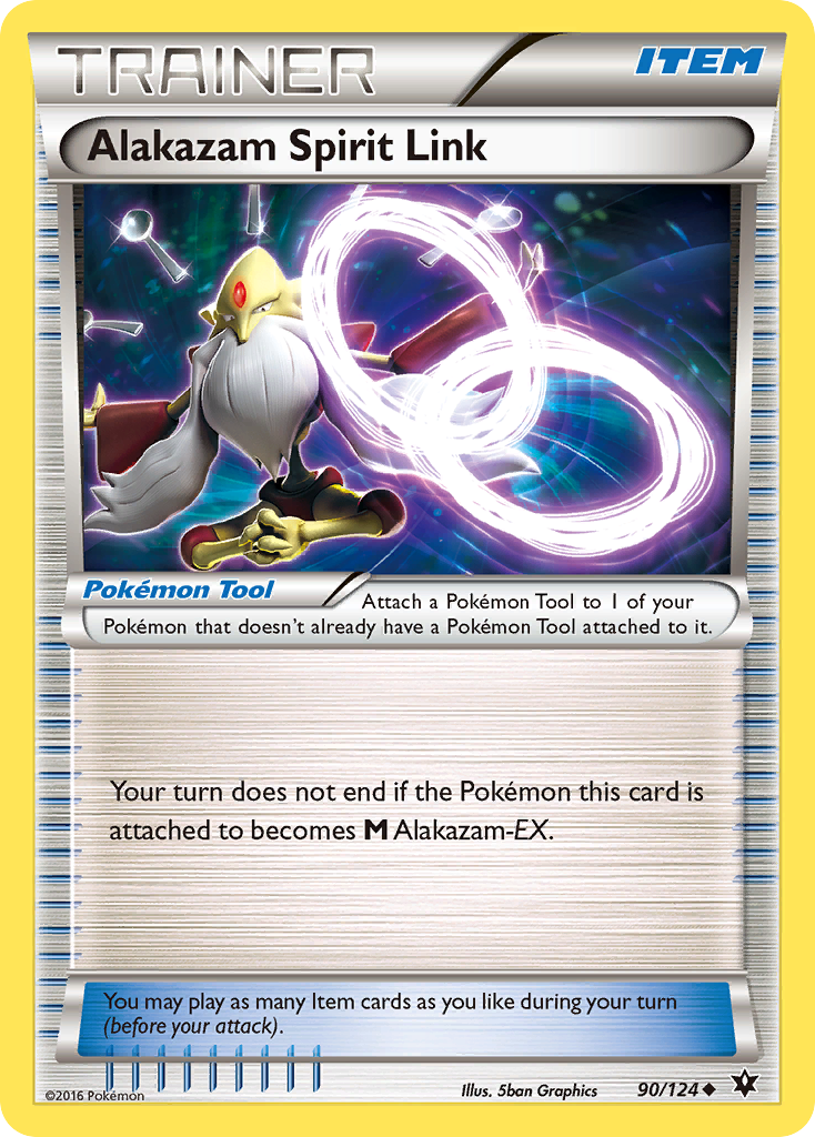 Alakazam Spirit Link (90/124) [XY: Fates Collide] | Exor Games Summserside