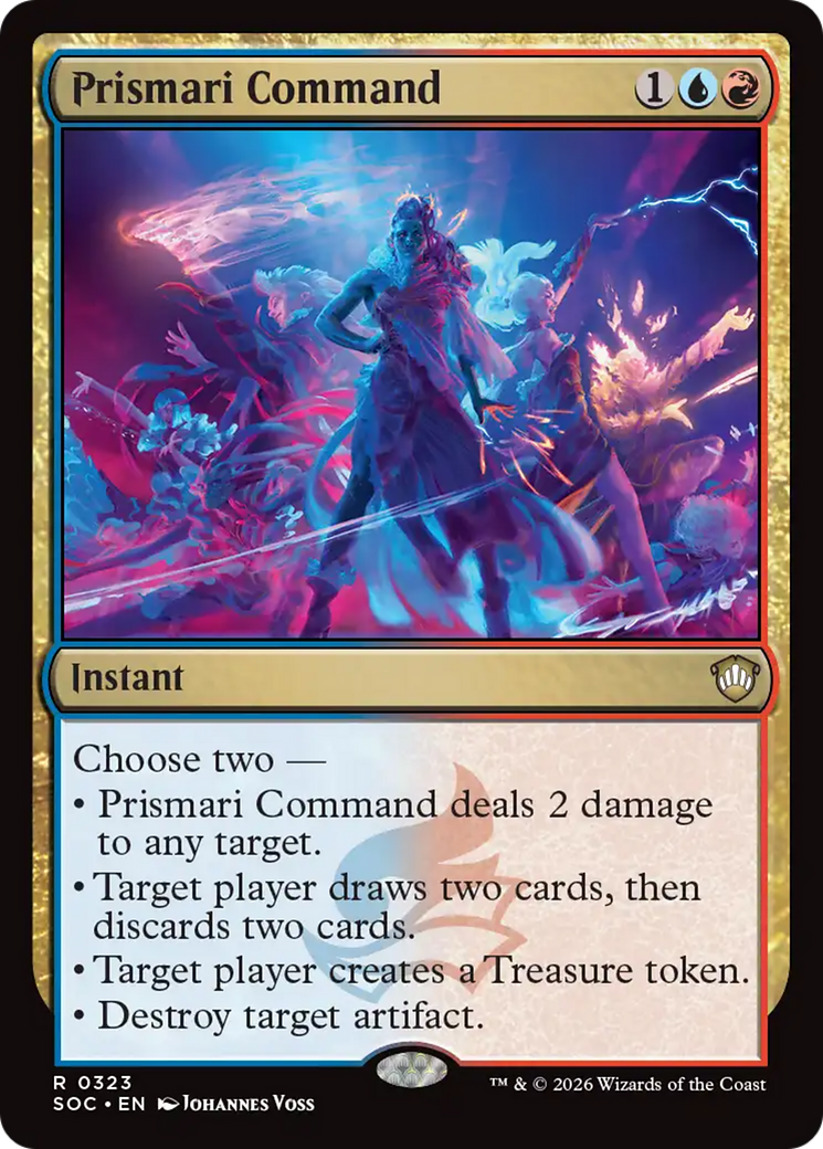 Prismari Command [Secrets of Strixhaven Commander] | Exor Games Summserside