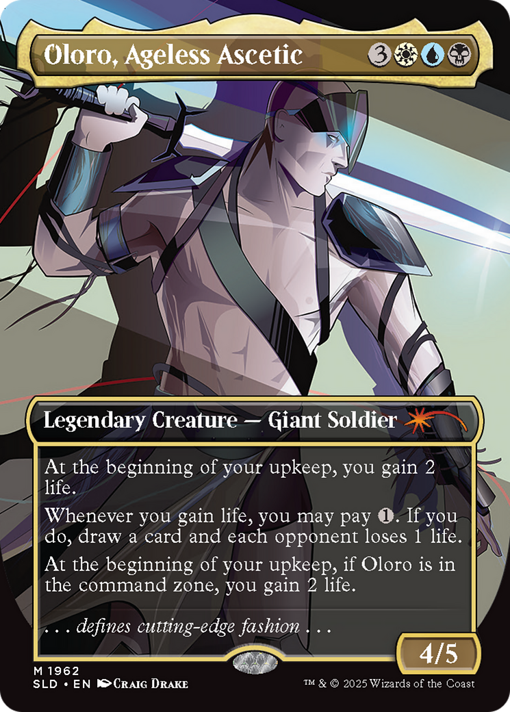 Oloro, Ageless Ascetic (Rainbow Foil) [Secret Lair Drop Series] | Exor Games Summserside