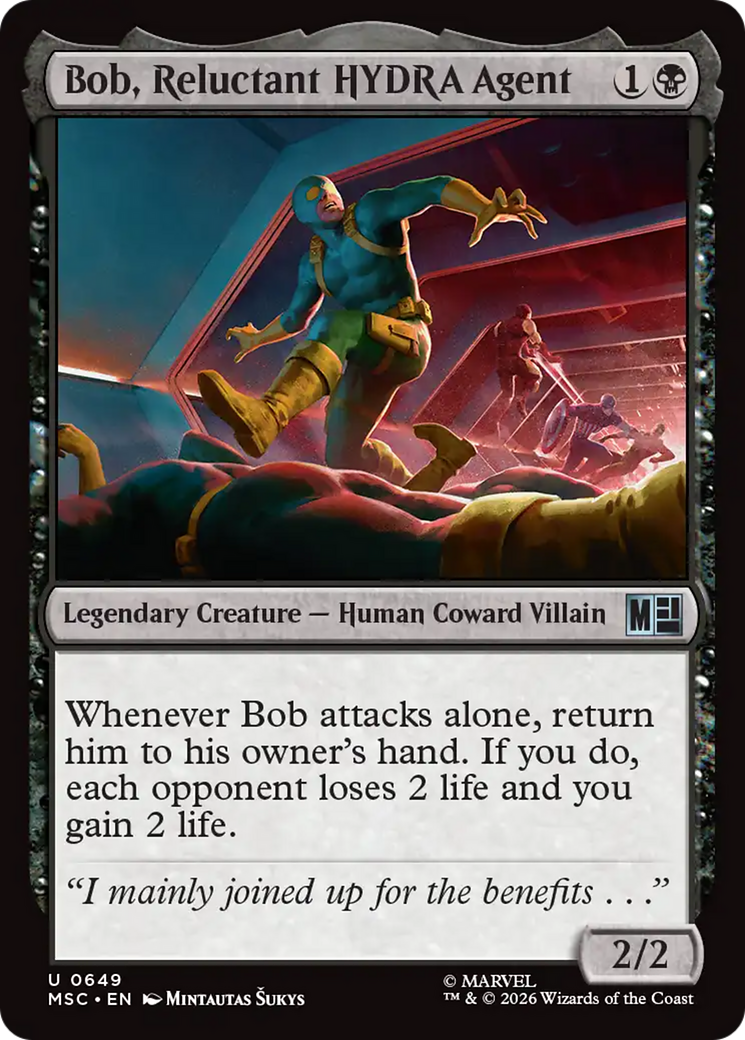 Bob, Reluctant HYDRA Agent [Marvel Super Heroes Commander] | Exor Games Summserside
