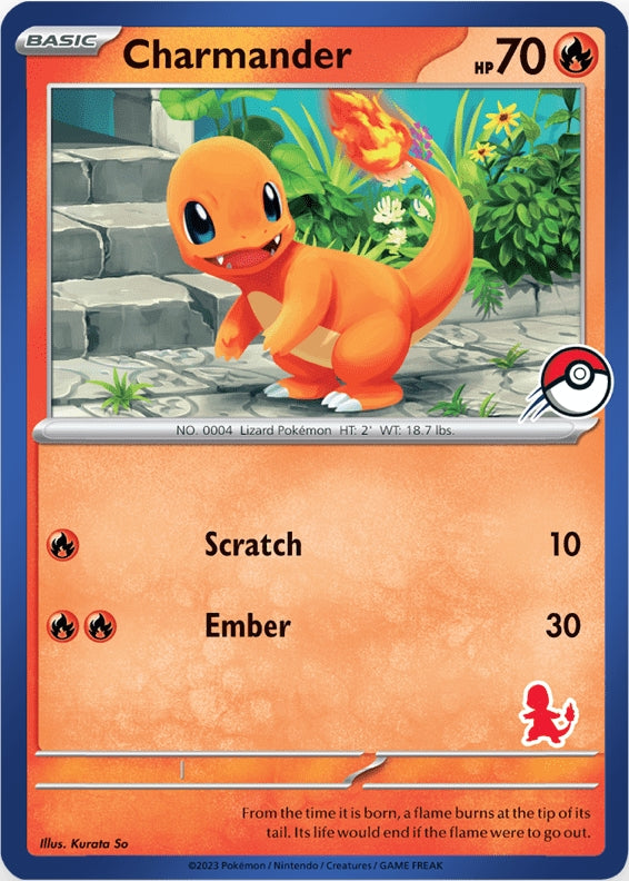 Charmander (Blue Border) [My First Battle] | Exor Games Summserside