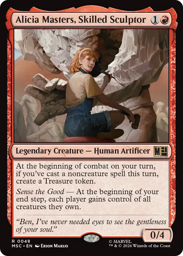 Alicia Masters, Skilled Sculptor [Marvel Super Heroes Commander] | Exor Games Summserside