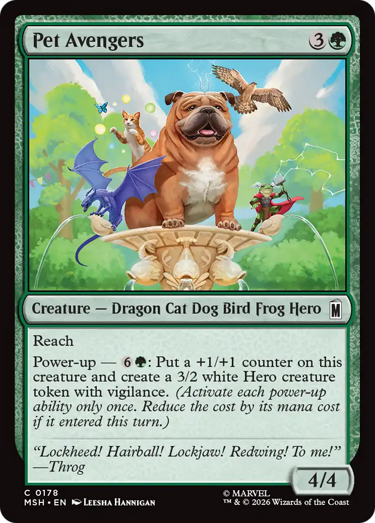 Pet Avengers [Marvel Super Heroes] | Exor Games Summserside