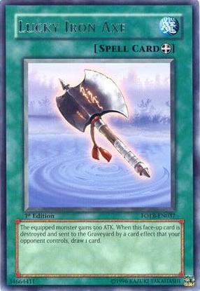 Lucky Iron Axe [FOTB-EN037] Rare | Exor Games Summserside