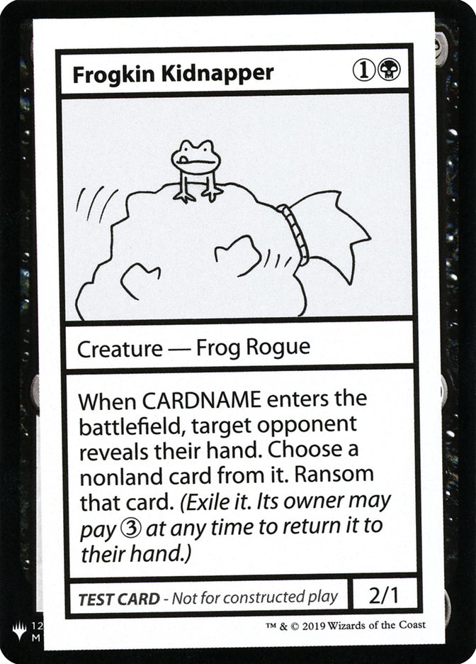 Frogkin Kidnapper [Mystery Booster Playtest Cards] | Exor Games Summserside