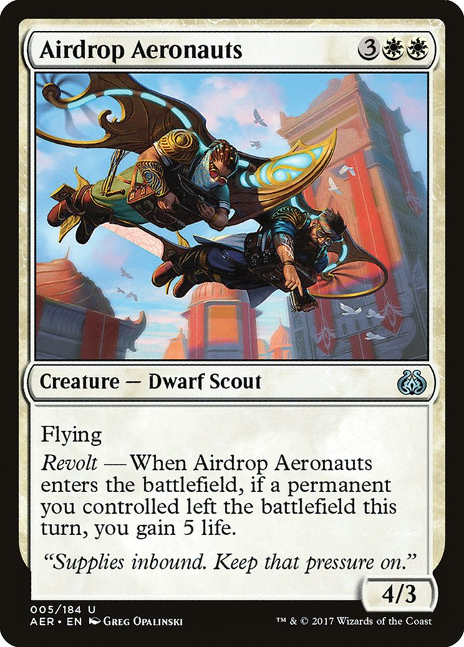 Airdrop Aeronauts [Aether Revolt] | Exor Games Summserside