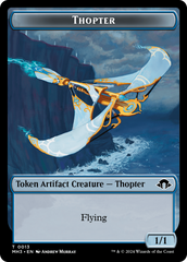 Phyrexian Germ // Thopter Double-Sided Token [Modern Horizons 3 Tokens] | Exor Games Summserside