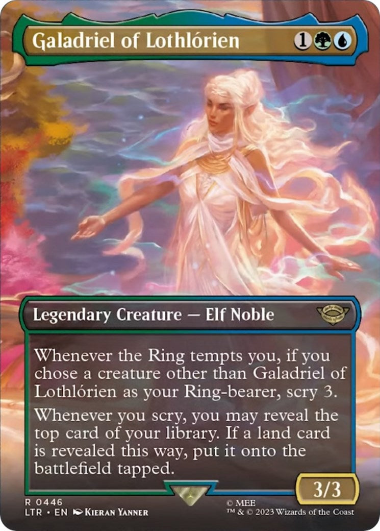 Galadriel of Lothlorien (Borderless Alternate Art) [The Lord of the Rings: Tales of Middle-Earth] | Exor Games Summserside