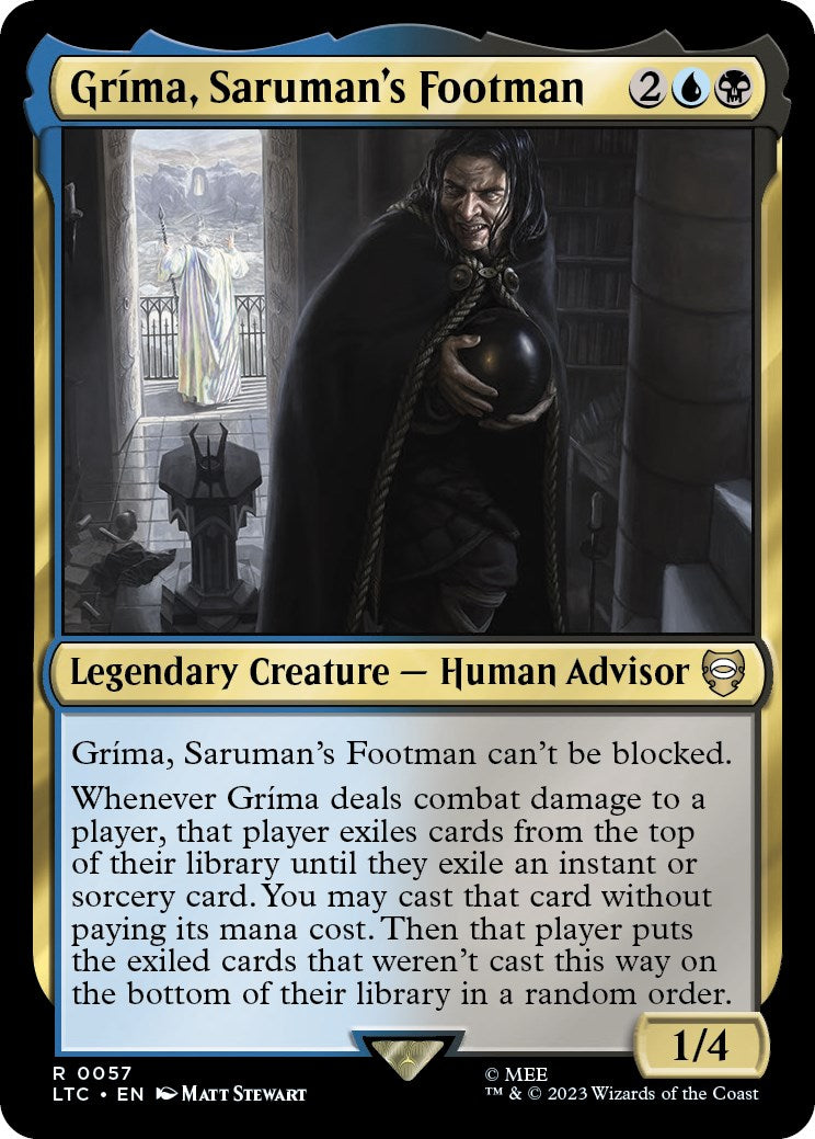 Grima, Saruman's Footman [The Lord of the Rings: Tales of Middle-Earth Commander] | Exor Games Summserside