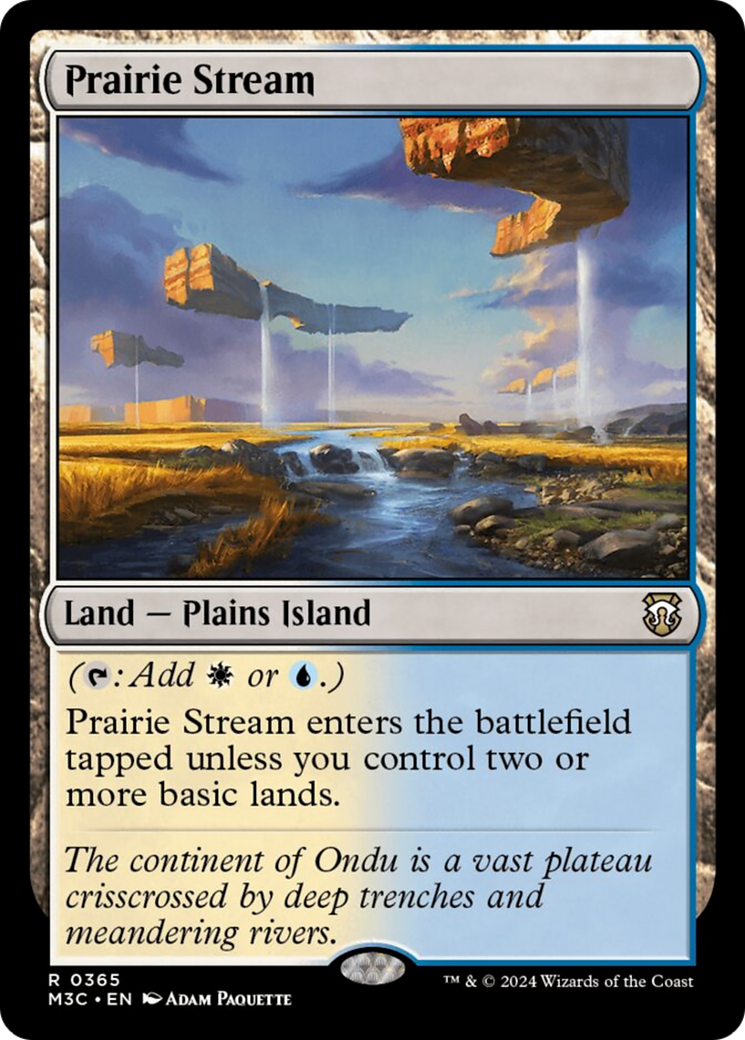 Prairie Stream [Modern Horizons 3 Commander] | Exor Games Summserside