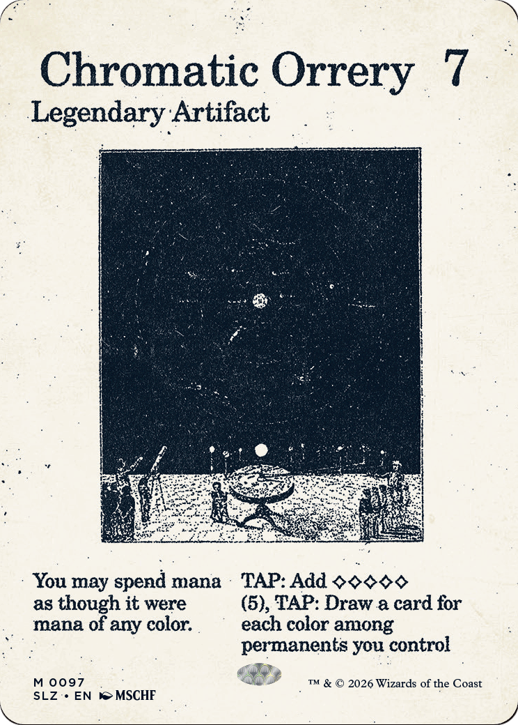 Chromatic Orrery (0097) [Secret Lair x MSCHF: The Zeta Set] | Exor Games Summserside