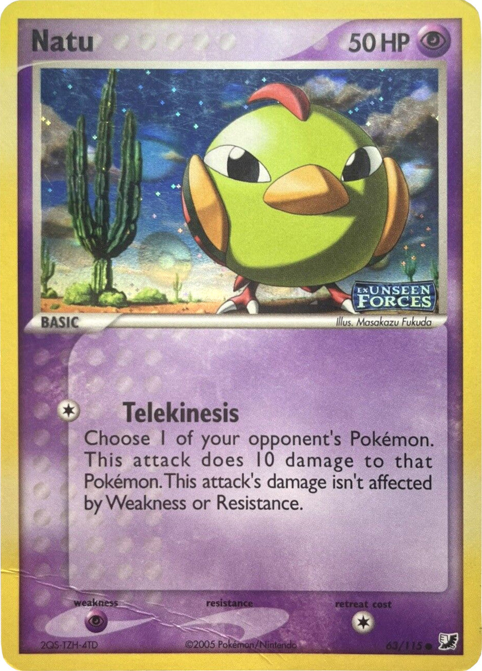 Natu (63/115) (Stamped) [EX: Unseen Forces] | Exor Games Summserside