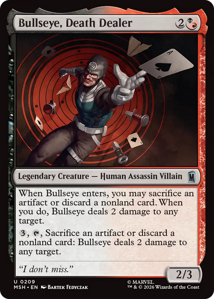 Bullseye, Death Dealer [Marvel Super Heroes] | Exor Games Summserside