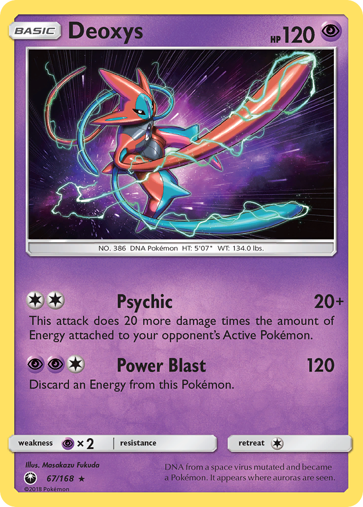 Deoxys (67/168) [Sun & Moon: Celestial Storm] | Exor Games Summserside
