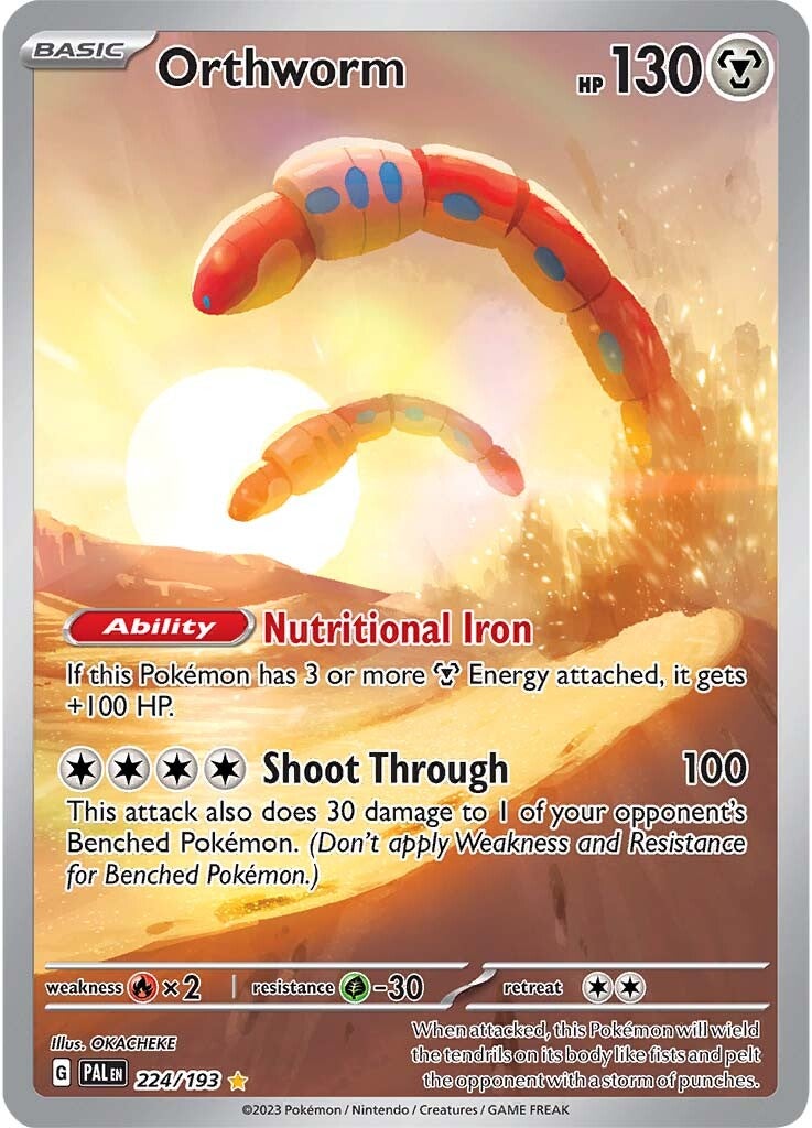 Orthworm (224/193) [Scarlet & Violet: Paldea Evolved] | Exor Games Summserside