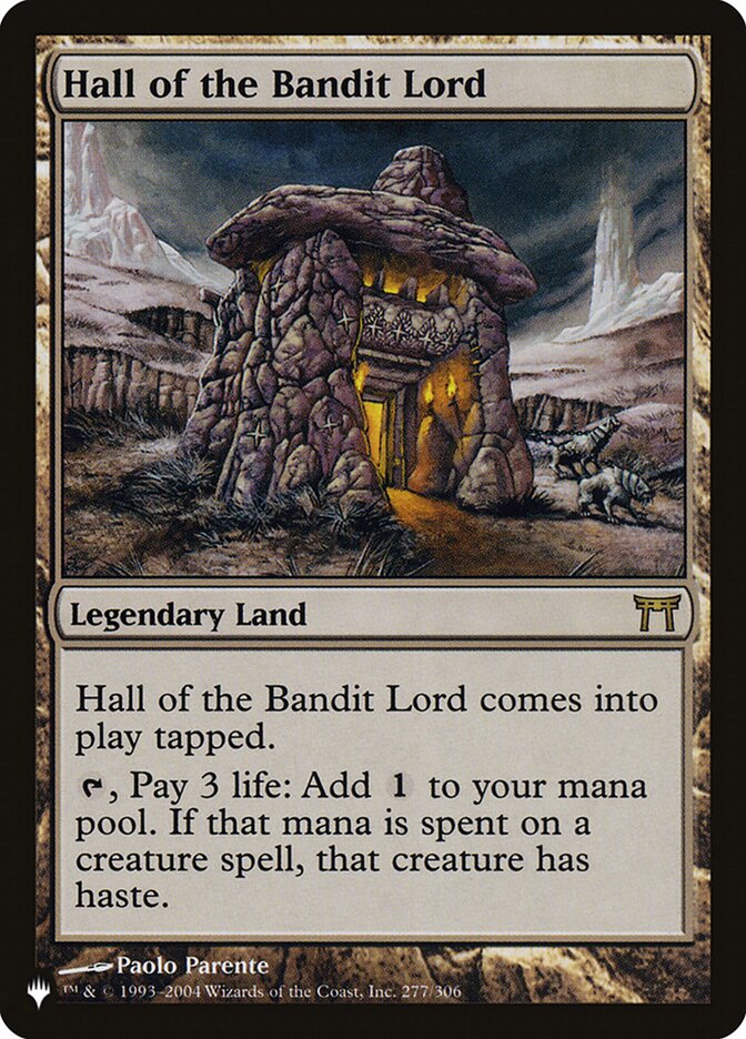 Hall of the Bandit Lord [The List] | Exor Games Summserside