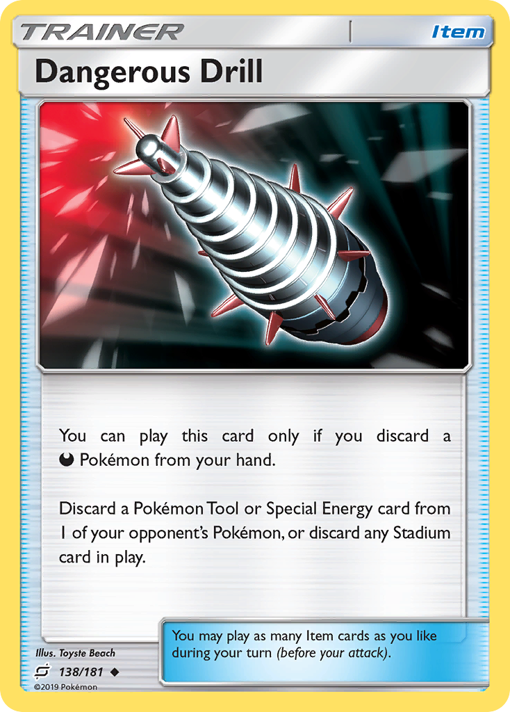 Dangerous Drill (138/181) [Sun & Moon: Team Up] | Exor Games Summserside