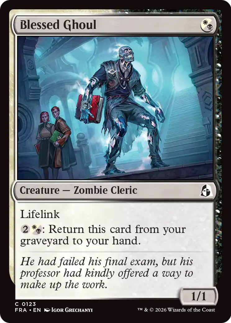 Blessed Ghoul [Reality Fracture] | Exor Games Summserside