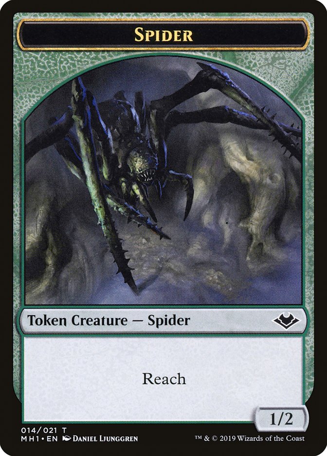 Spider Token [Modern Horizons Tokens] | Exor Games Summserside