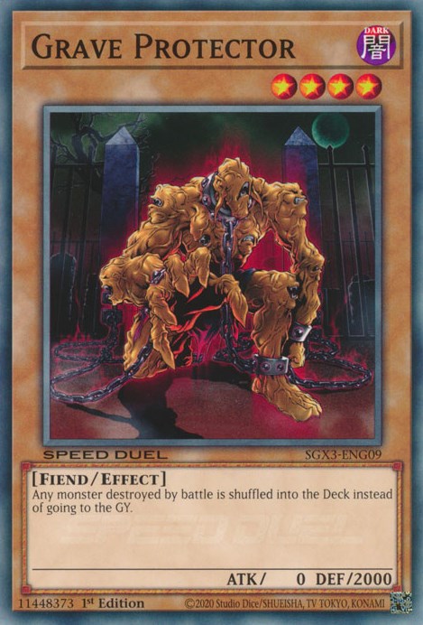 Grave Protector [SGX3-ENG09] Common | Exor Games Summserside
