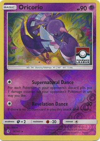 Oricorio (56/145) (League Promo) [Sun & Moon: Guardians Rising] | Exor Games Summserside