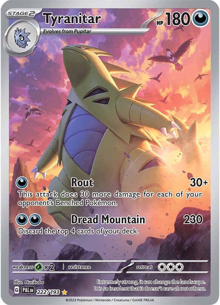 Tyranitar (222/193) [Scarlet & Violet: Paldea Evolved] | Exor Games Summserside