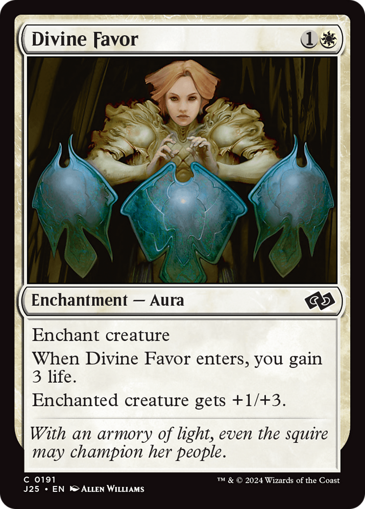 Divine Favor [Foundations Jumpstart] | Exor Games Summserside