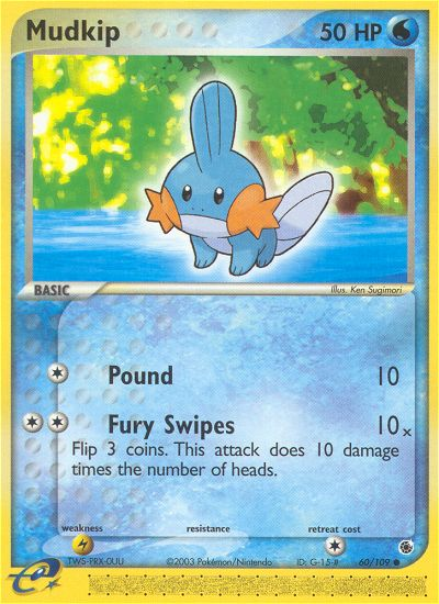 Mudkip (60/109) [EX: Ruby & Sapphire] | Exor Games Summserside