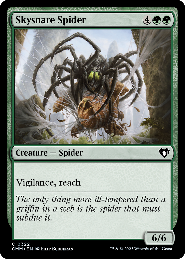 Skysnare Spider [Commander Masters] | Exor Games Summserside