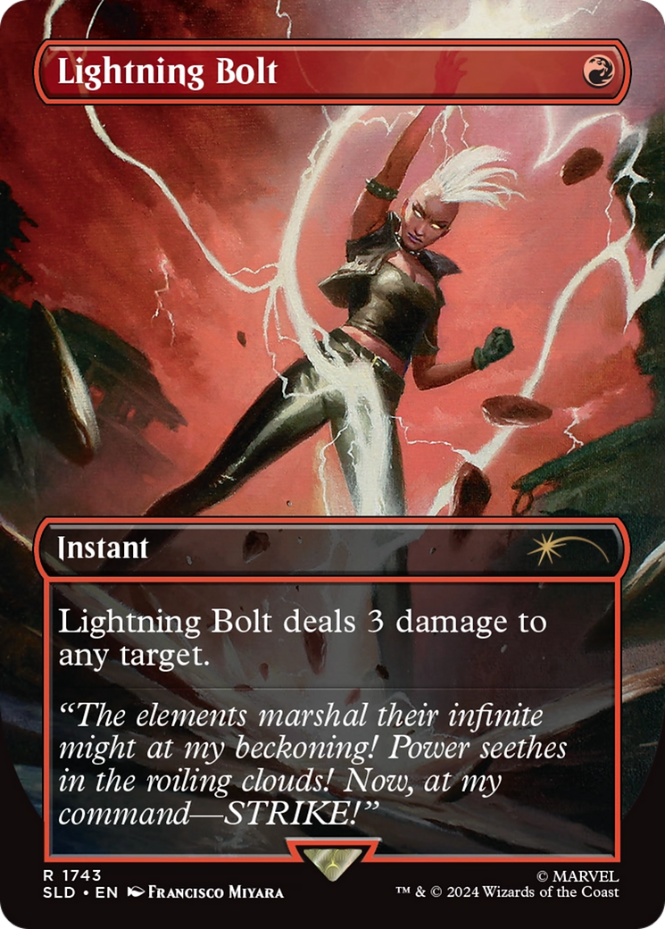 Lightning Bolt (1743) (Rainbow Foil) [Secret Lair Drop Series] | Exor Games Summserside