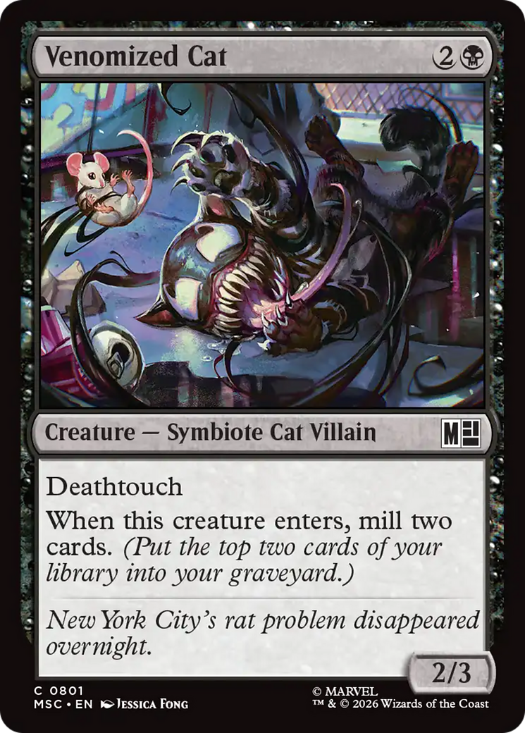 Venomized Cat [Marvel Super Heroes Commander] | Exor Games Summserside