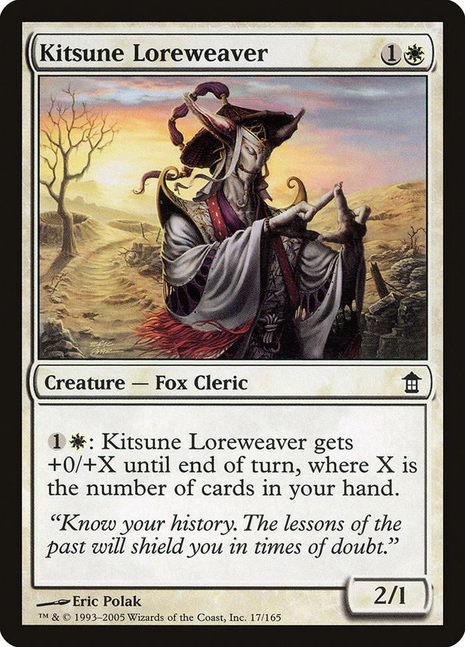 Kitsune Loreweaver [Saviors of Kamigawa] | Exor Games Summserside