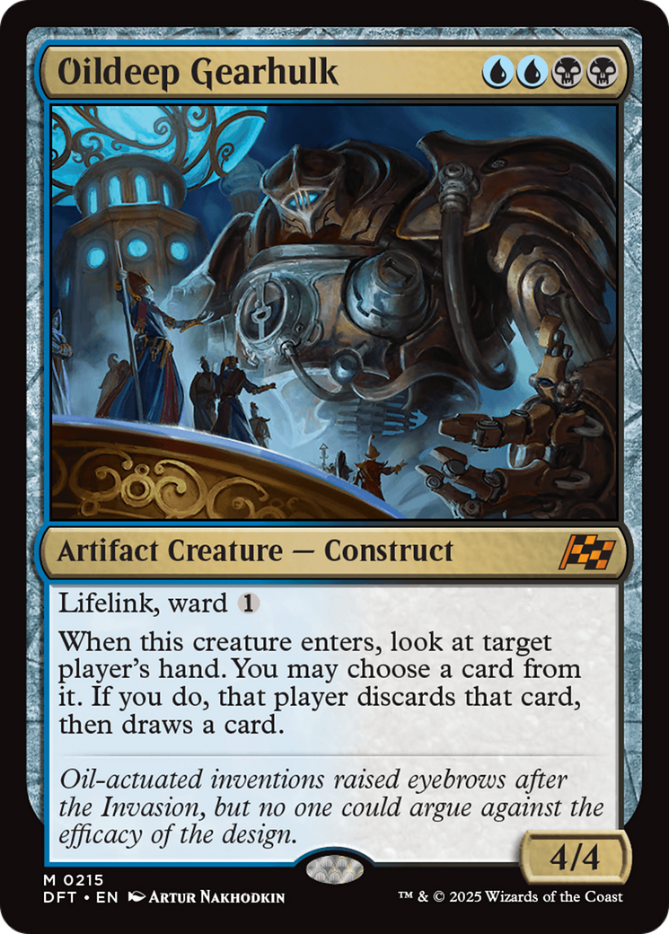 Oildeep Gearhulk [Aetherdrift] | Exor Games Summserside