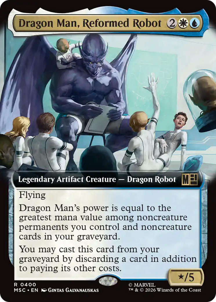 Dragon Man, Reformed Robot (Extended Art) [Marvel Super Heroes Commander] | Exor Games Summserside