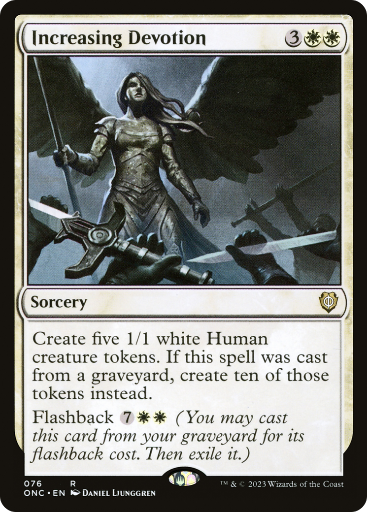 Increasing Devotion [Phyrexia: All Will Be One Commander] | Exor Games Summserside