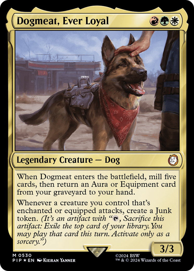 Dogmeat, Ever Loyal (Surge Foil) [Fallout] | Exor Games Summserside