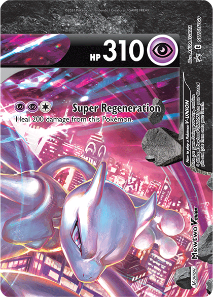 Mewtwo V-Union (SWSH160) [Sword & Shield: Black Star Promos] | Exor Games Summserside