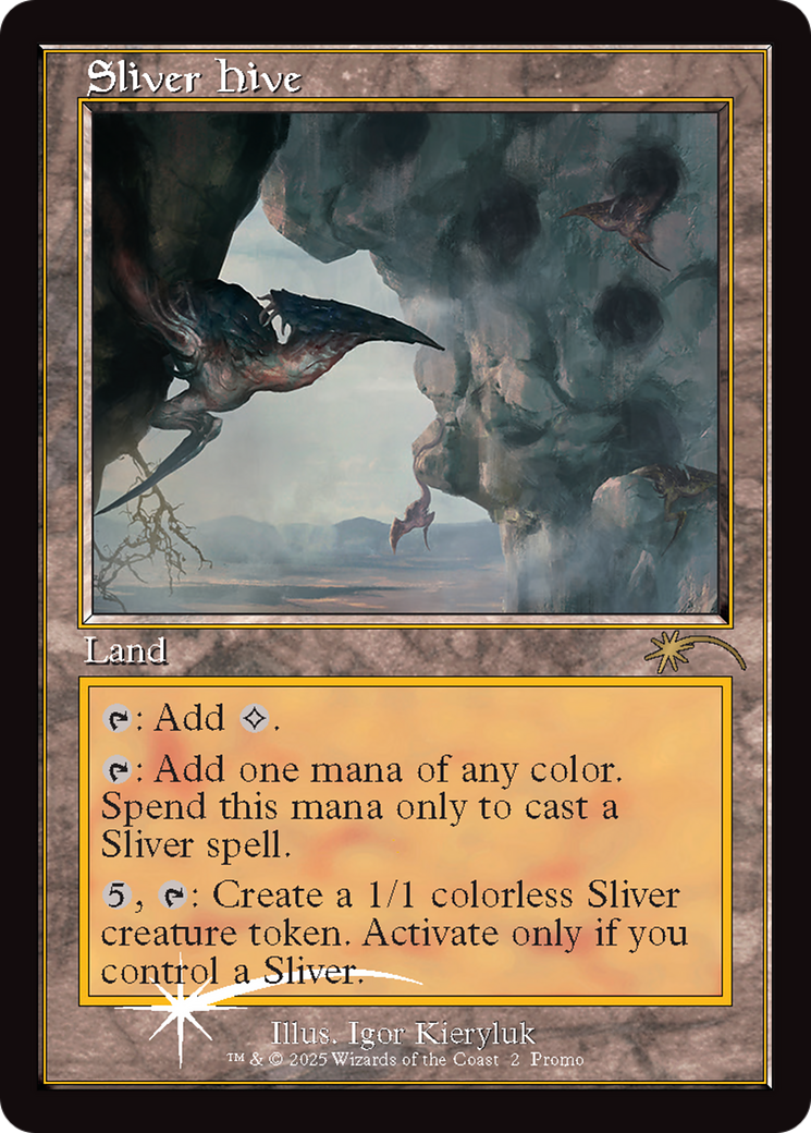 Sliver Hive (Retro Frame) [Secret Lair Drop Series] | Exor Games Summserside