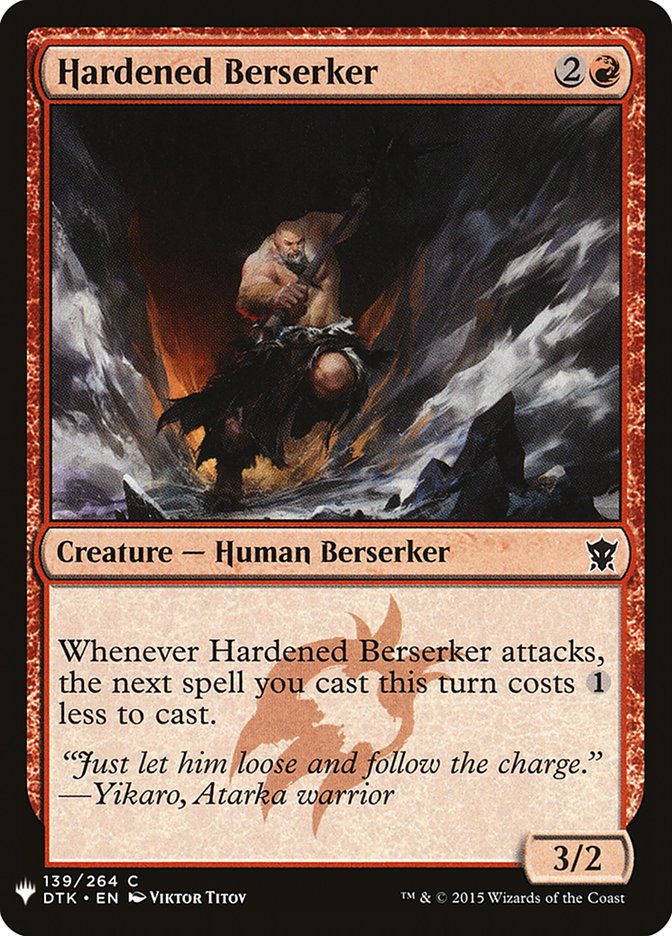 Hardened Berserker [Mystery Booster] | Exor Games Summserside