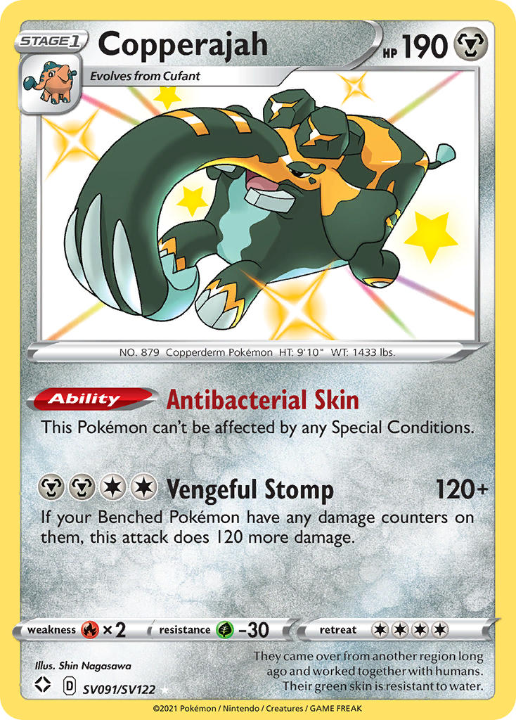 Copperajah (SV091/SV122) [Sword & Shield: Shining Fates] | Exor Games Summserside