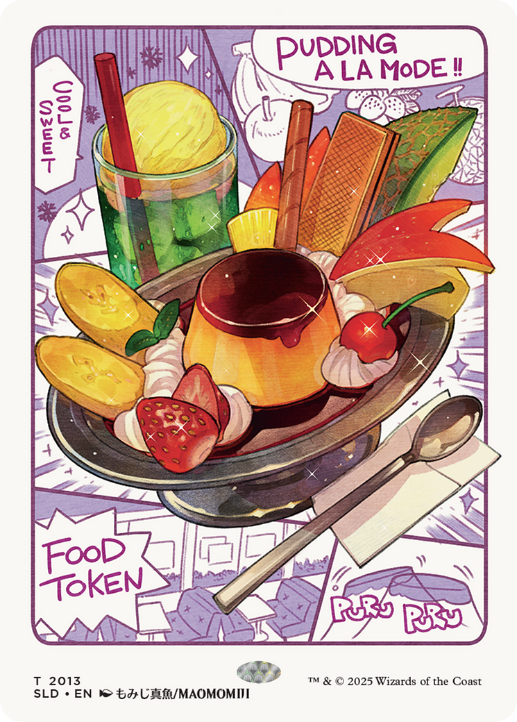 Food Token (2013) (Rainbow Foil) [Secret Lair Drop Series] | Exor Games Summserside