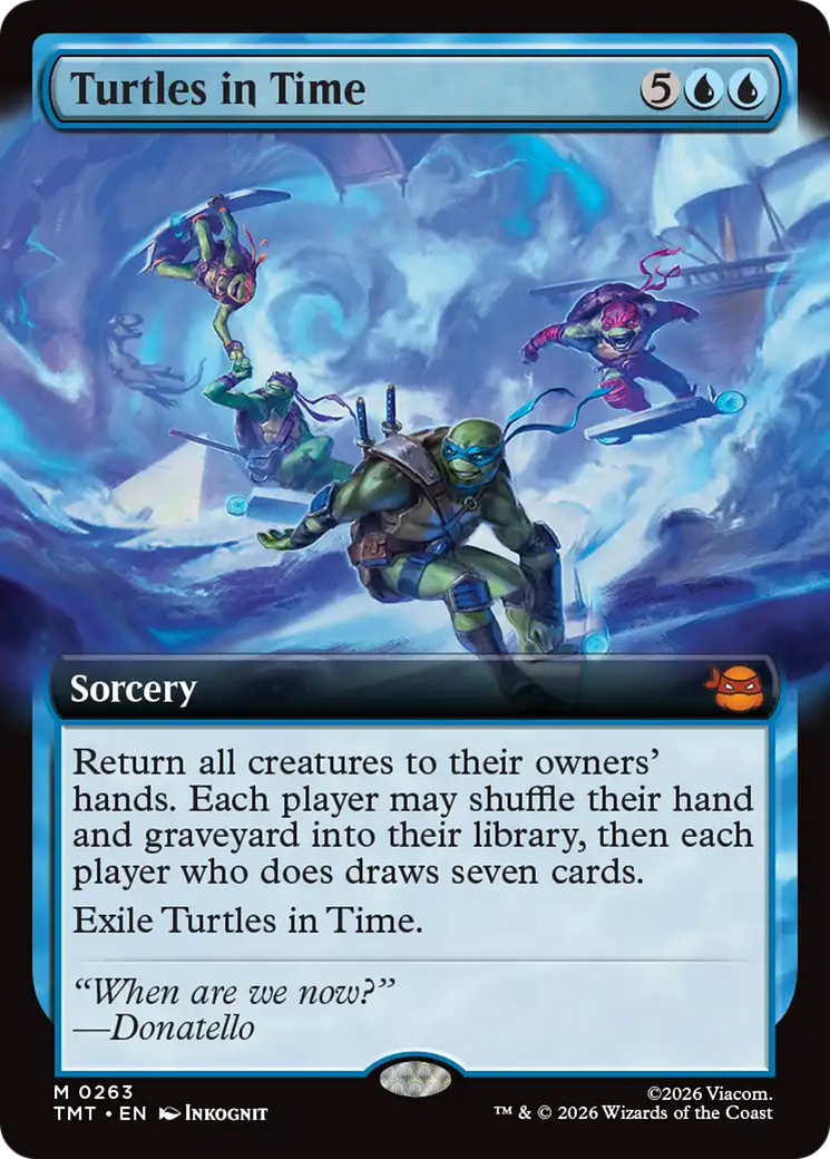 Turtles in Time (Extended Art) [Teenage Mutant Ninja Turtles] | Exor Games Summserside
