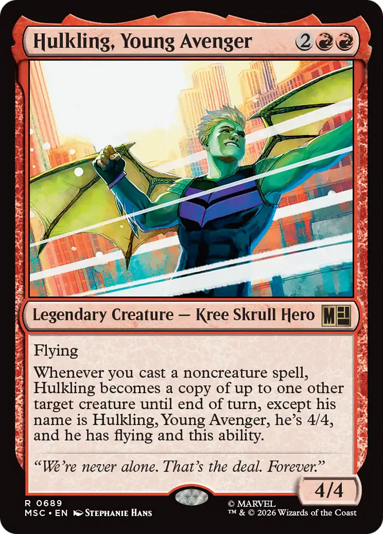 Hulkling, Young Avenger [Marvel Super Heroes Commander] | Exor Games Summserside