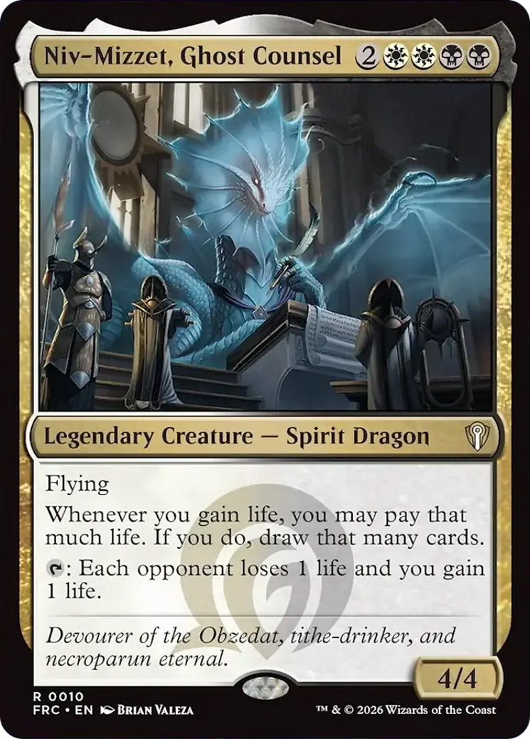 Niv-Mizzet, Ghost Counsel [Reality Fracture Commander] | Exor Games Summserside