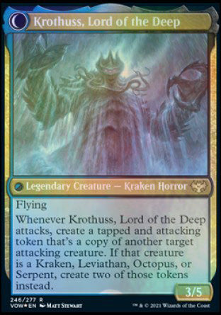 Runo Stromkirk // Krothuss, Lord of the Deep [Innistrad: Crimson Vow Prerelease Promos] | Exor Games Summserside