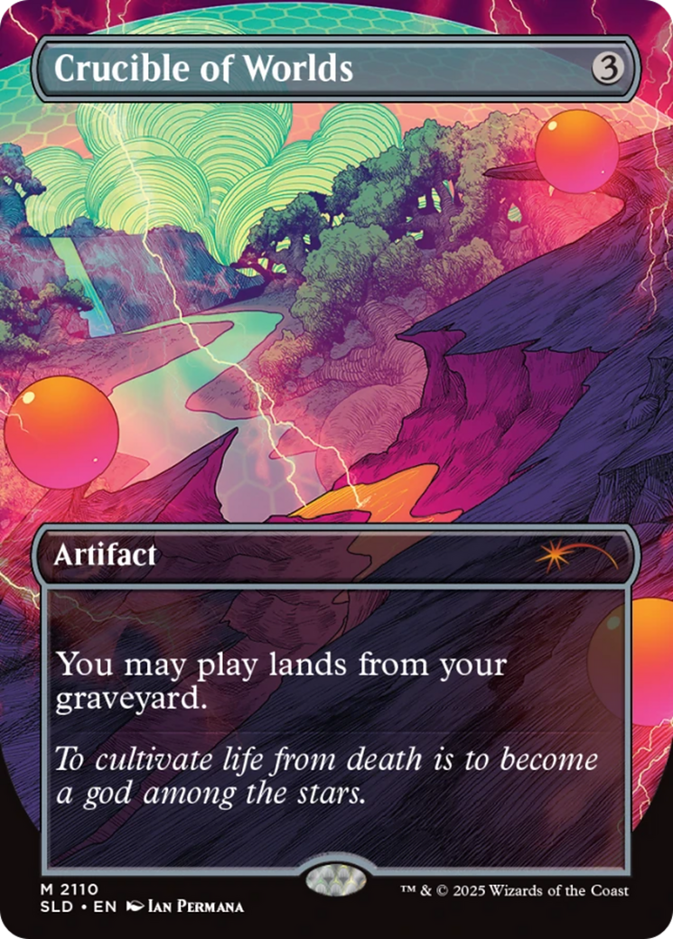 Crucible of Worlds (Galaxy Foil) [Secret Lair Drop Series] | Exor Games Summserside