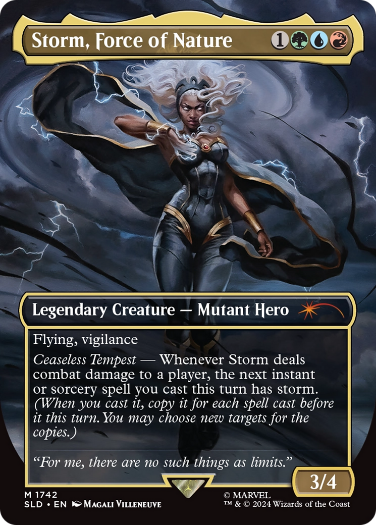 Storm, Force of Nature (Rainbow Foil) [Secret Lair Drop Series] | Exor Games Summserside