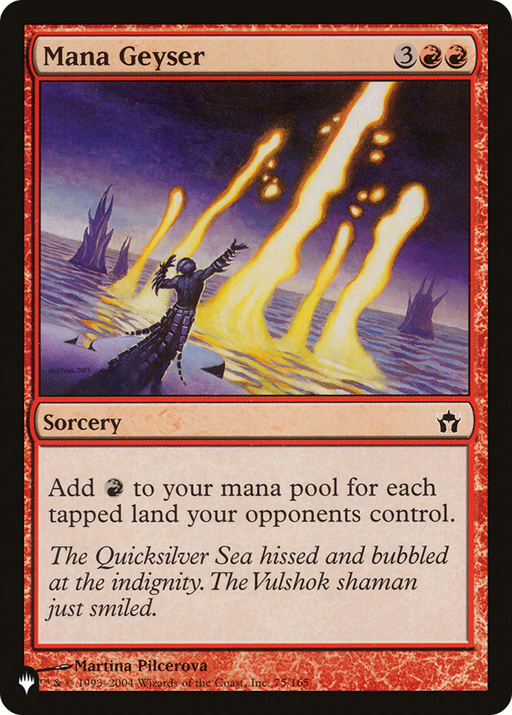 Mana Geyser [The List] | Exor Games Summserside