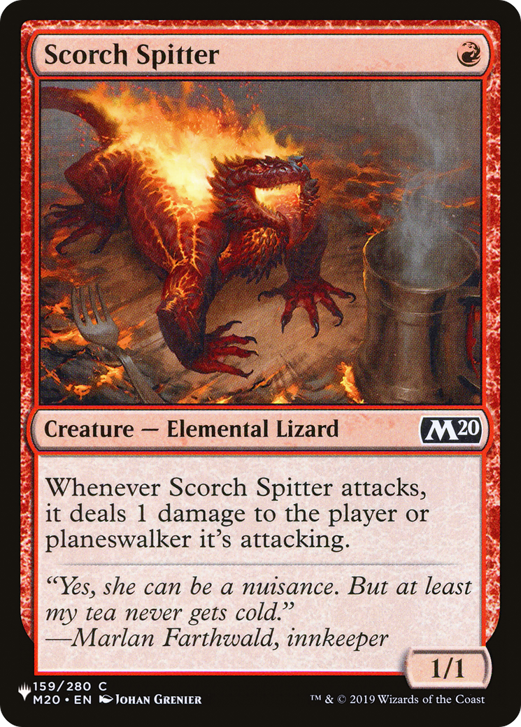 Scorch Spitter [The List] | Exor Games Summserside